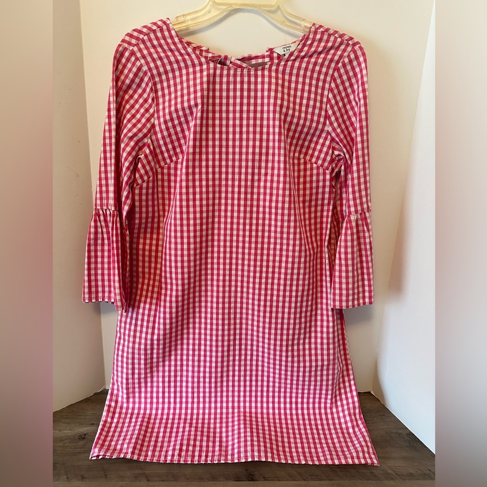 Crown & Ivy Dress XS Pink White ladies